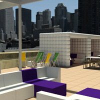 Hotel Yotel terras 1